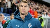 Cristiano Ronaldo schaut beim Nations-League-Spiel gegen Norwegen genervt nach oben