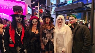 Die Party-Crowd bei der SWR3 Halloweenparty