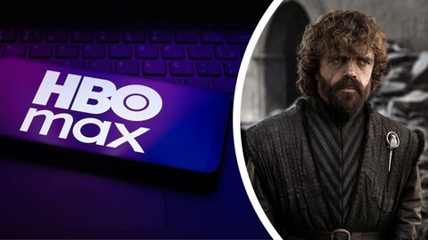 Ein Handy mit dem Logo von HBO Max. Der Streaming-Dienst startet jetzt auch in Deutschland.