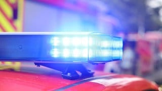 Blaulicht auf einem Feuerwehrauto