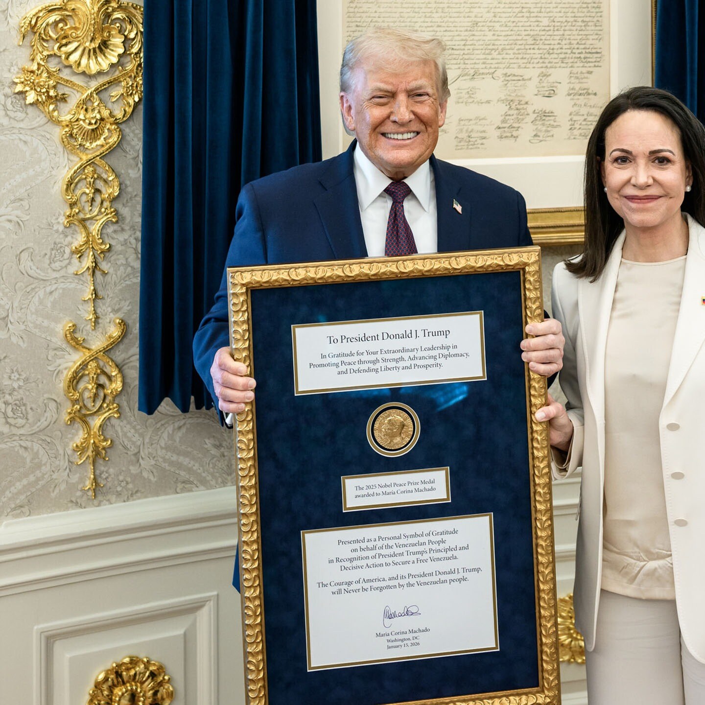 Trump hat endlich den Friedensnobelpreis episode artwork