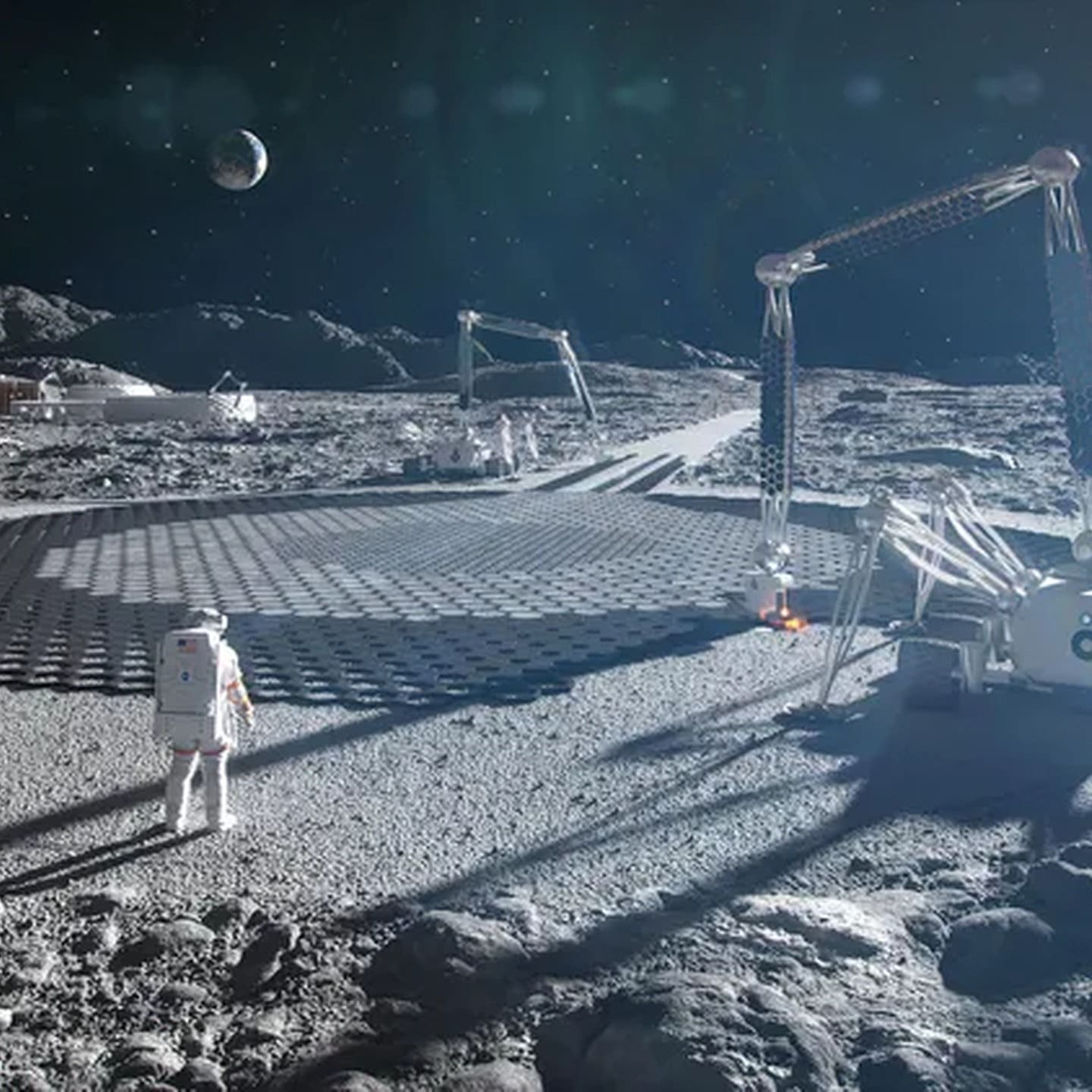 Houston, mir kriegen eine Mondbasis episode artwork